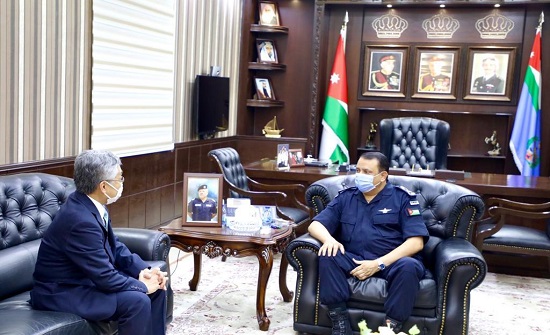 الحواتمة يلتقي السفير الياباني في الأردن الحواتمة يلتقي السفير الياباني في الأردن