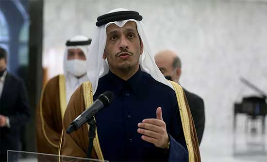 وزير خارجية قطر: من الصعب التطبيع مع إسرائيل أو سوريا وزير خارجية قطر: من الصعب التطبيع مع إسرائيل أو سوريا