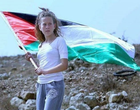الاحتلال يعتقل طفلة فلسطينية صفعت أحد جنوده (شاهد) الاحتلال يعتقل طفلة فلسطينية صفعت أحد جنوده (شاهد)
