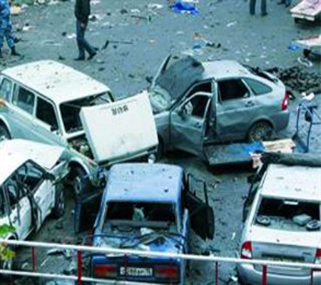 انتحاري في شمال القوقاز يقتل 2 ويصيب 20 شخصاً انتحاري في شمال القوقاز يقتل 2 ويصيب 20 شخصاً