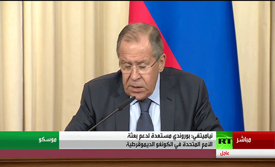 فيديو : لافروف: نسعى لاستئناف مفاوضات التسوية السورية عبر جنيف