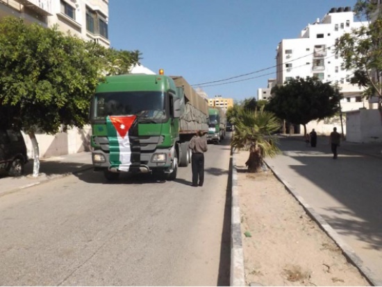 وصول مقدمة المستشفى الميداني الاردني غزة 35 الى قطاع غزة وصول مقدمة المستشفى الميداني الاردني غزة 35 الى قطاع غزة