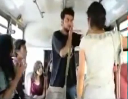 شاب يصفع فتاة .. معه حق؟!