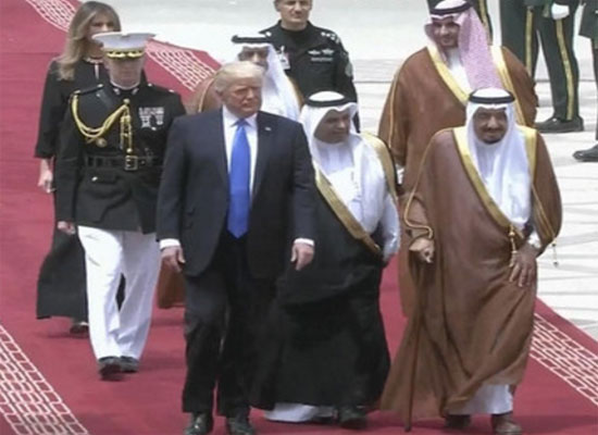 الملك سلمان لترمب: زيارتكم تعزز تعاوننا