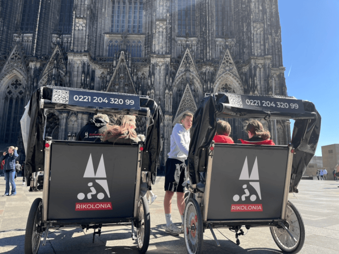 Unvergessliche Momente mit der Rikscha