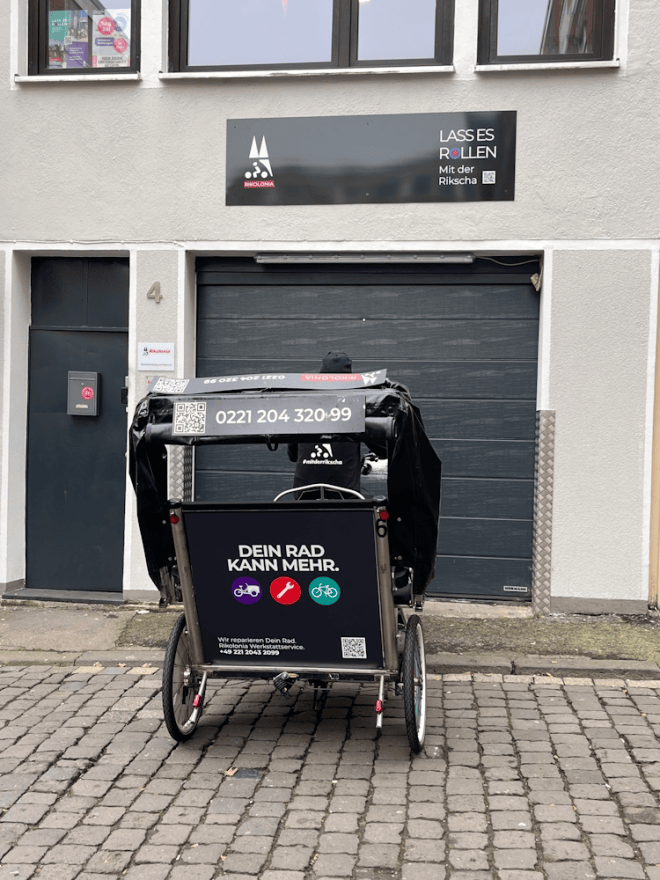 Fahrradwerkstatt in der Innenstadt