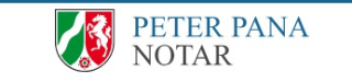 Notar Peter Pana Logo