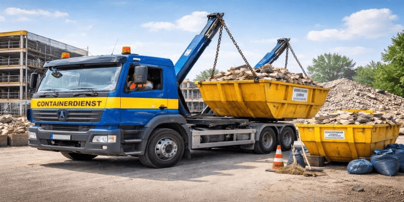 Teaser Containerdienst für Privat & Gewerbe