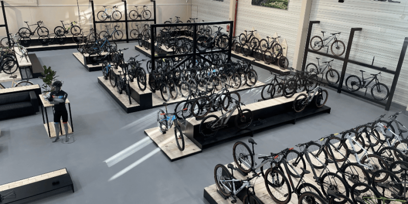 Teaser Moderner Fahrradhandel in Köln