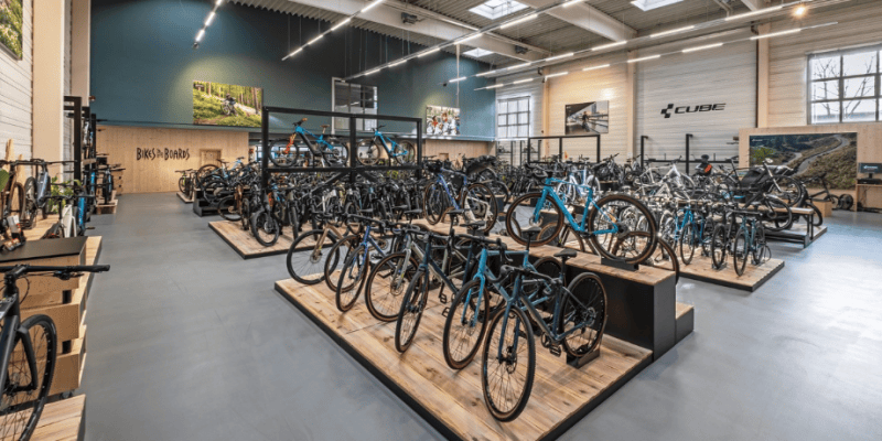 Teaser Moderner Fahrradhandel in Köln