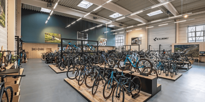Teaser Moderner Fahrradfachhandel in Köln