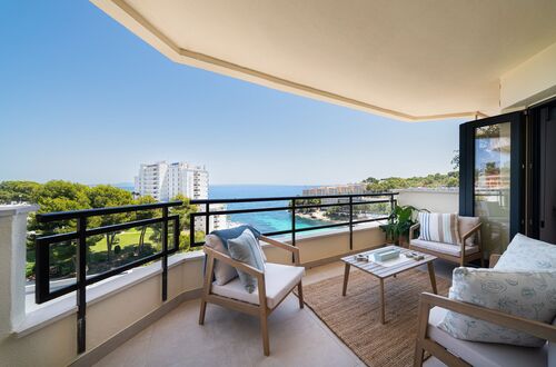 Stylish fully renovated top-floor apartment with stunning sea views in Cala Vinyes