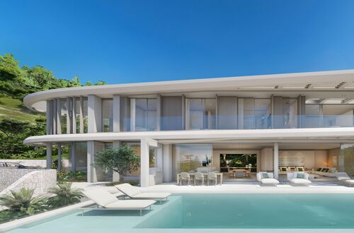 Building plot with sea views in the second sea line