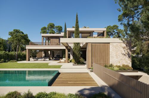 High-quality newly built villa in perfect harmony with nature