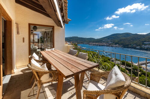 Mediterranean penthouse apartment with stunning sea and harbour views