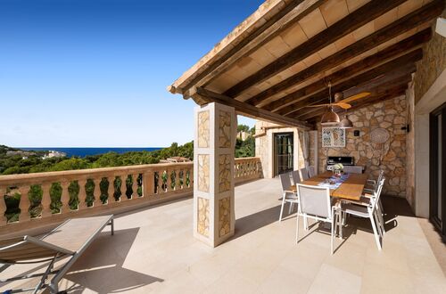 Mediterranean-style villa with sea view
