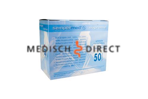 SEMPERMED SUPREME POEDERVRIJ STERIEL MAAT 6 (50 paar)