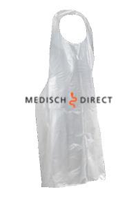 SCHORT DISPOSABLE POLYETHYLEEN WIT 125cm (100st) 522130