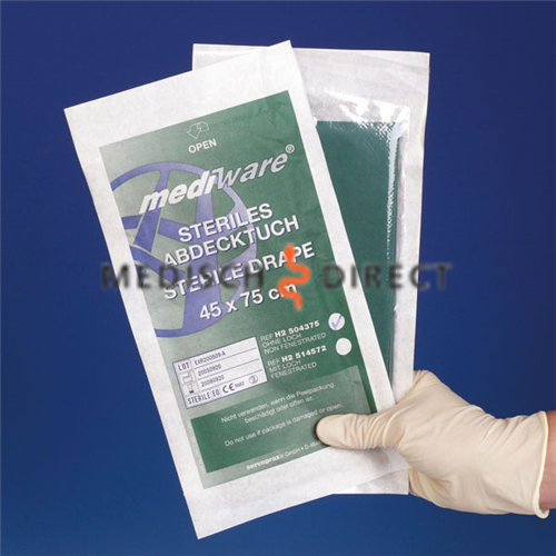 STERIELE GATDOEKEN 45 x 75cm (50st)