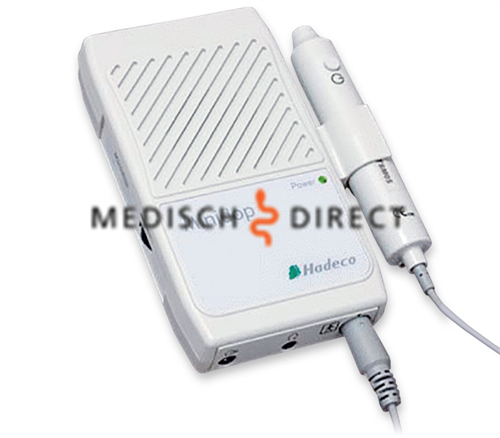 HADECO ES100VX DOPPLER + 8Mhz PROBE ZONDER ETUI