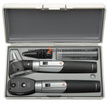 HEINE MINI 3000 OTOSCOOP + OPHTALMOSCOOPSET + 2 HANDVATTEN