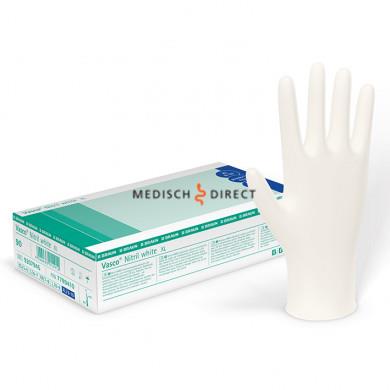 Vasco Nitrile Soft handschoenen wit Large p/100