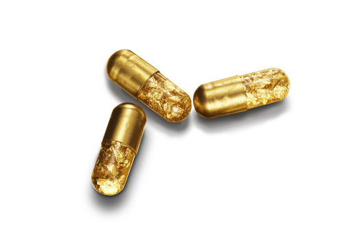 shit golden glitter