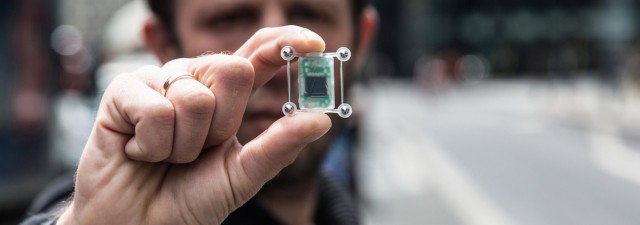 A team of cyborgs and digital enthusiasts developed a wearable for the body that perceives a human sixth sense.