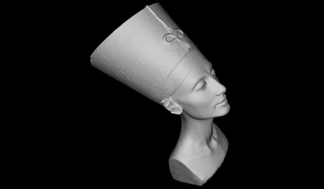 3D Printed Nefertiti Bust