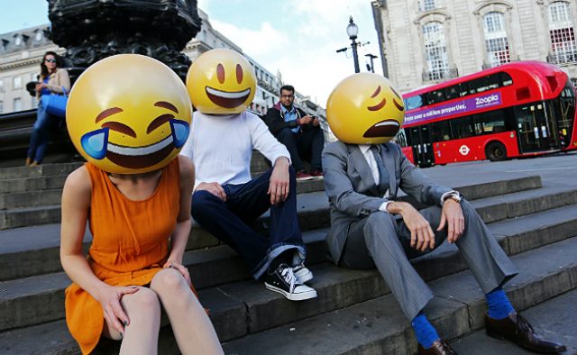 The (human) job of the future: Become an emoji translator.