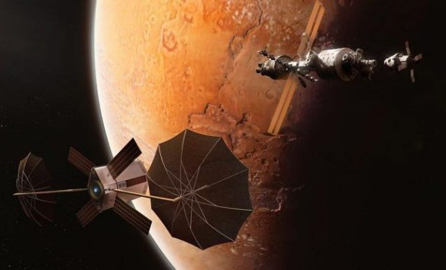 satellites surrounding mars