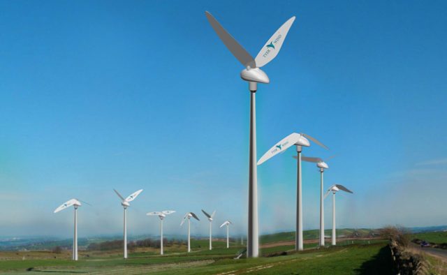 A start-up company build a wind turbine inspired by the hummingbird.