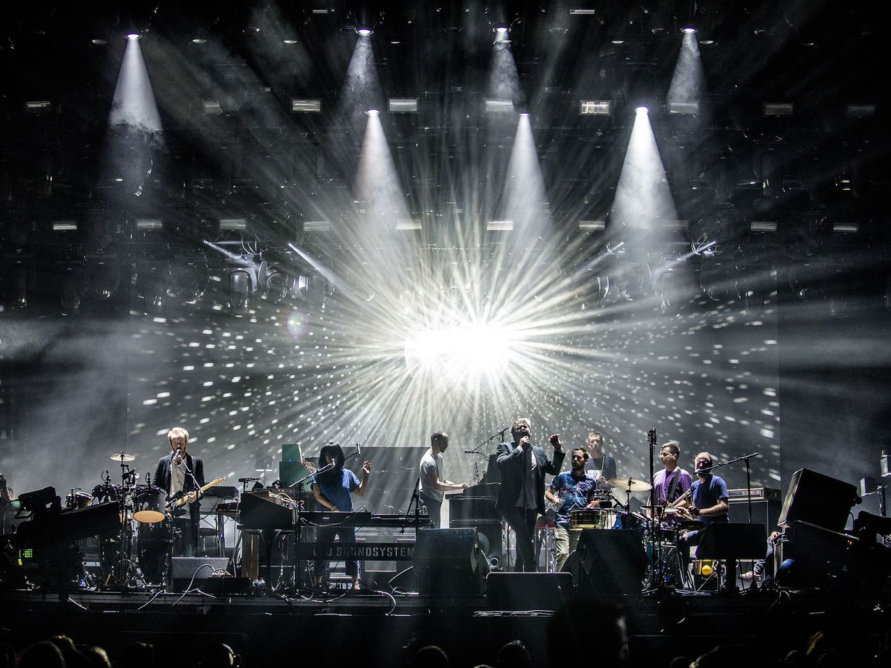 Alle lichten aan bij LCD Soundsystem