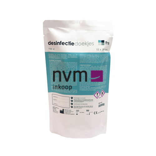 FHS DESINFECTIE ALCOHOLDOEKJES REFILL 12x20cm (100st)