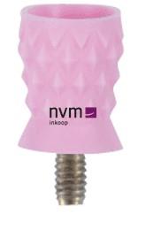 FHS PROPHY CUPS SCREW-IN SOFT ROZE LATEX-VRIJ (100st)