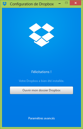 Félicitations !