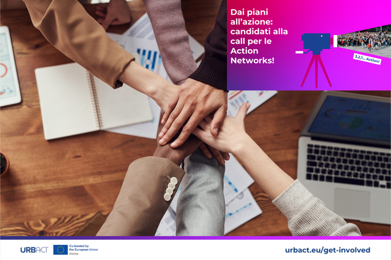 URBACT IV: tre opportunità di partenariato per i Comuni interessati alla call Action Planning Networks