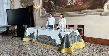 Monitoraggio dei monumenti di piazza dei Signori, firmato un accordo tra Comune di Vicenza e Università di Padova
