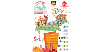 “Due cuori. Un tandem”, il 22 settembre arriva a Vicenza la pedalata di Aido