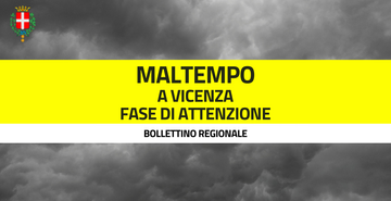 Maltempo, lunedì 17 agosto fase di attenzione per rischio idrogeologico per temporali