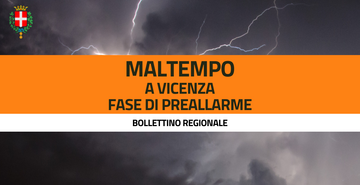 Fase di preallarme per rischio idrogeologico e temporali per oggi giovedì 20 agosto