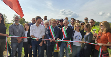 San Pietro Intrigogna, inaugurata la nuova ciclopedonale che collega la Riviera Berica con Torri di Quartesolo