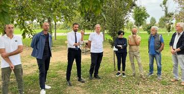 Novità al Parco della Pace con pista per le macchinette elettriche, ortoterapia, tensostruttura, palestra di arrampicata e chiosco