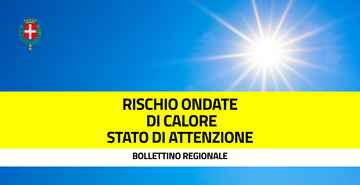 Stato di attenzione per il rischio ondate di calore