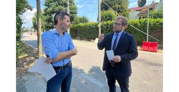 Pista ciclopedonale di strada di Casale, in corso la realizzazione del tratto da via Martiri delle Foibe alla ex Lovato 