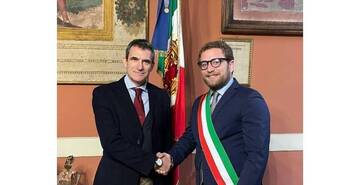 Il ringraziamento del sindaco Possamai al questore uscente Zerilli e il benvenuto al successore Conte