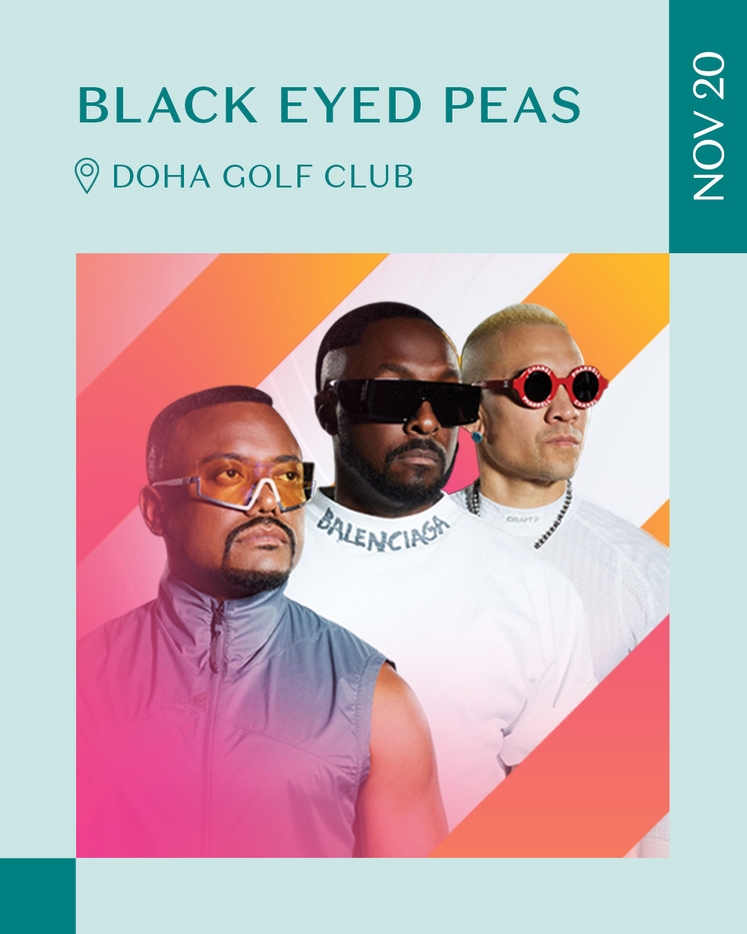 Black Eyed Peas Live in Concert Qatar Living Events