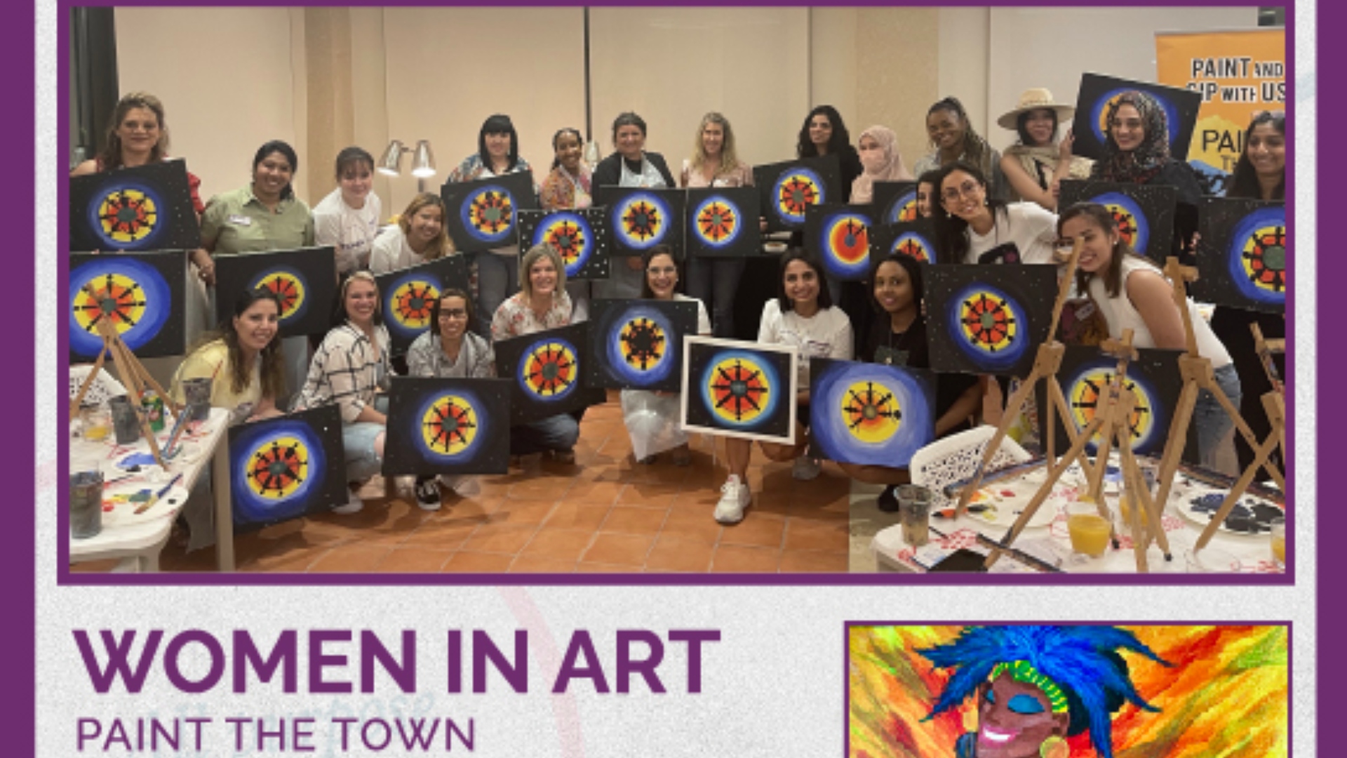 Women in Art Paint The Town Qatar Living Events