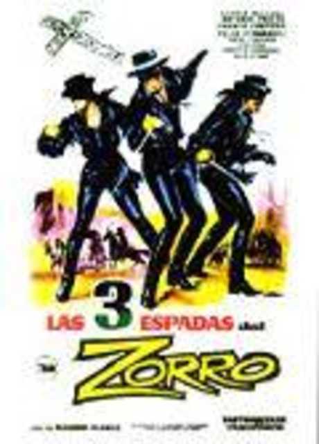 Le tre spade di Zorro