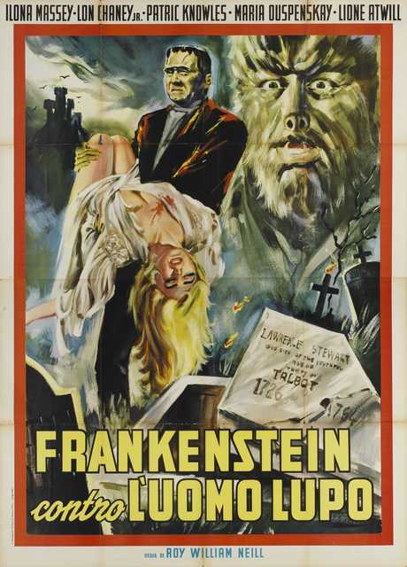 Frankenstein contro l'uomo lupo